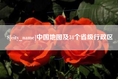 瑞安中国地图及34个省级行政区