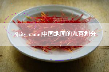 瑞安中国地图的九宫划分