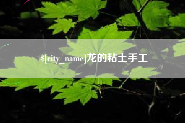 瑞安龙的粘土手工