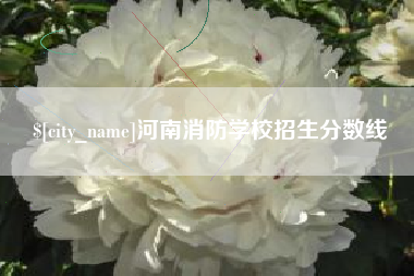 瑞安河南消防学校招生分数线