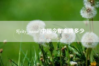 瑞安中国今年金牌多少