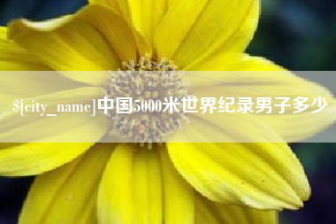 瑞安中国5000米世界纪录男子多少