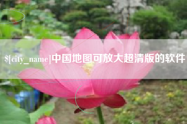 瑞安中国地图可放大超清版的软件