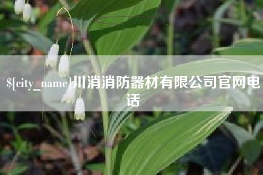 瑞安川消消防器材有限公司官网电话