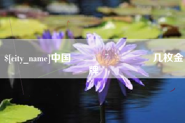 瑞安中国🇨🇳几枚金牌