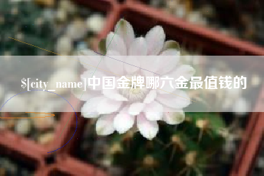 瑞安中国金牌哪六金最值钱的